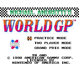 迈克尔安德雷蒂的世界大奖赛